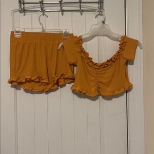 2 piece cropped summer outfit ☀️